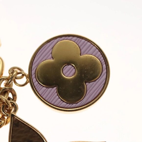 LOUIS VUITTON Porte Cles Spring Street Charm metal Gold - Picture 8 of 15